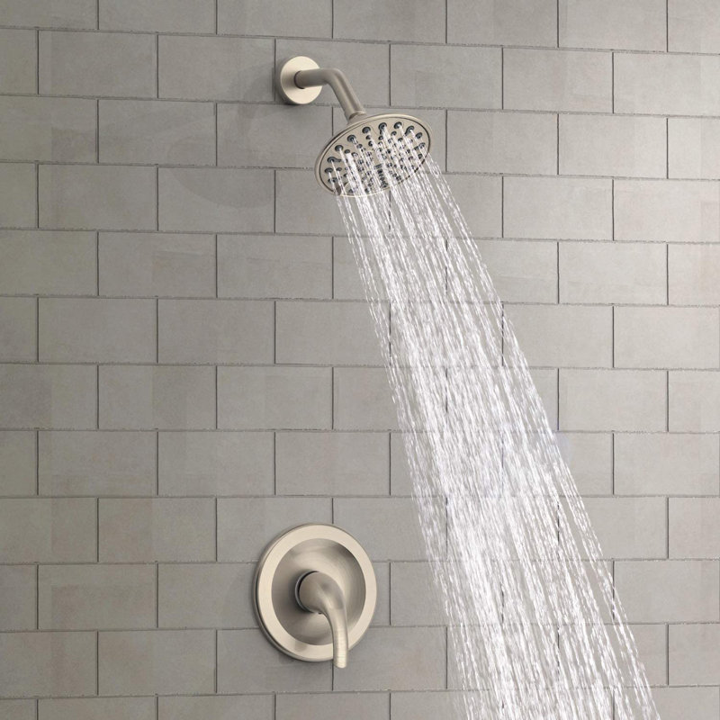 Single Handle 6Functions Shower Head Set (Valve Included)
