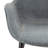 Haglund Leather Dining Chair with Powder-Coated Iron Legs Accent Side Chair Foam Padded Seat Versatile Kitchen Chair for Modern Home and Kitchen-123386569-68459897