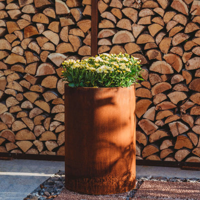 Metal Pot Planter