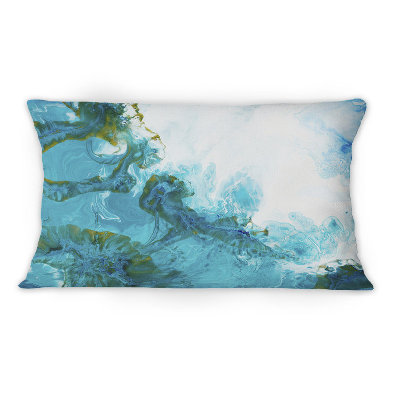 Coussin Blue and Gold