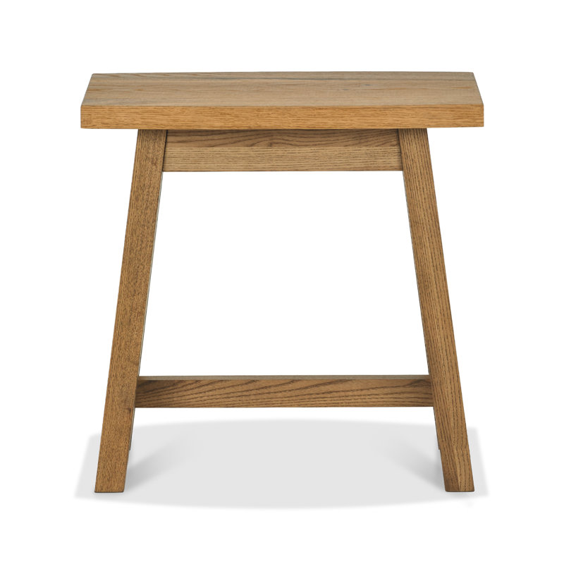 Roscommon Console Table, 55 H x 55 W x 30 D cm, Rustic Oak, Rustic Oak