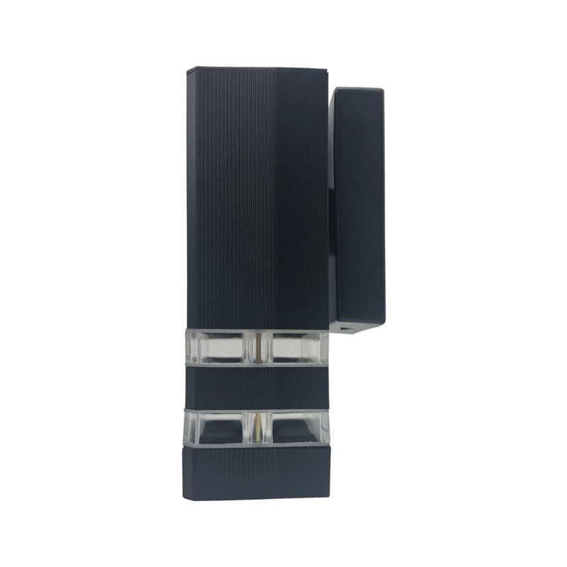 Avtej Black 20cm H Outdoor Flush Mount, No