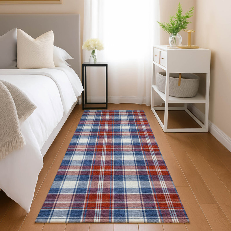 Machine Washable Indoor/Outdoor Chantille ACN2755 Americana Rug, 2'3" x 7'6" Runner
