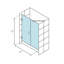 Nautis GS Hinged Frameless Shower Door-15206123-90608437-90608458