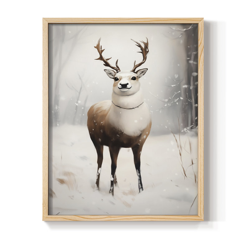 «Art des Fêtes de Noël - Série 2-CCDCLXXIV», H 30 po x l 24 po, Naturel
