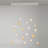 19 - Light Clear/White Cluster Pendant-28040322