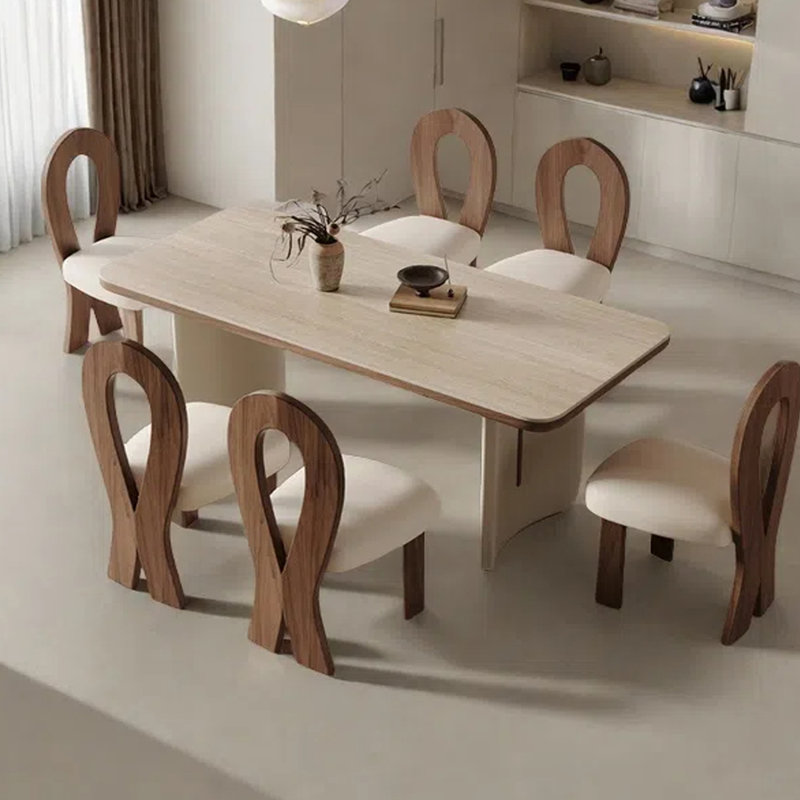 Table de salle à manger rectangulaire, H 29,53 po x L 70,87 po x l 35,43 po