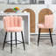 Tabouret de comptoir 25,6 po Melvie-101377250