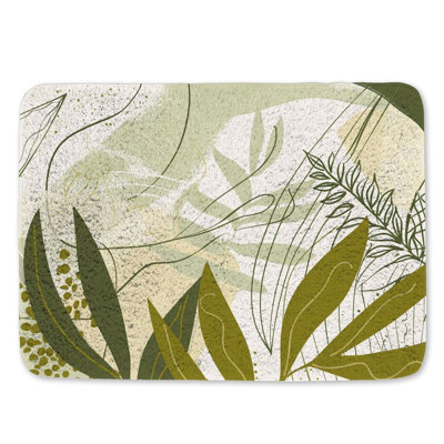 Kihry Microfiber / Microsuede Bath Mat
