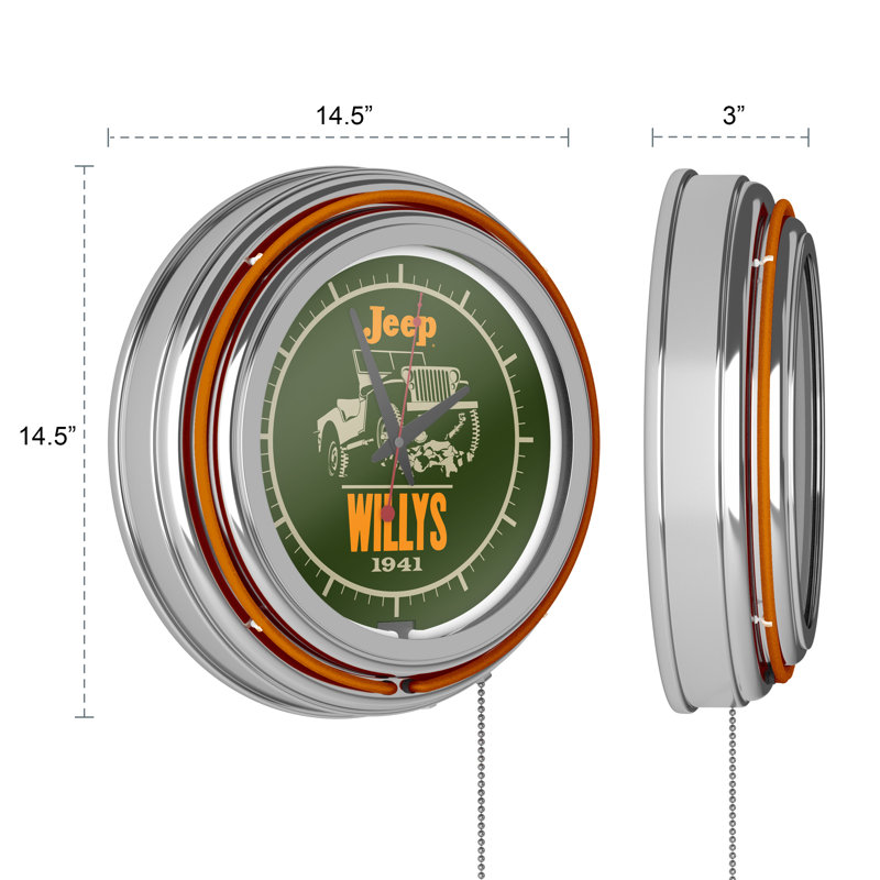 Metal Wall Clock