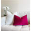 Housse de coussin en chenille unie-108655452-108655453
