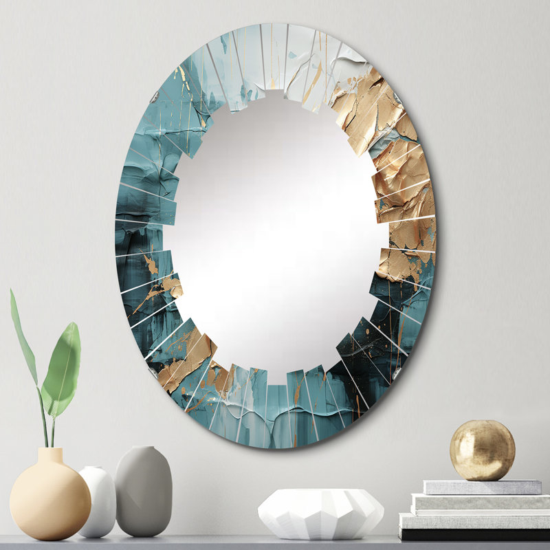 Canavest - Miroir mural moderne ovale, 30 po x 20 po