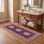 Tapis Ashley traditionnel avec médaillon, style persan, or, rose, gris, ivoire, lavable à la machine, antidérapant, à poils courts, pour l'intérieur et l'extérieur, adapté aux animaux domestiques, idéal pour le salon, la chambre, la salle à manger, l'entrée, le couloir ou le bureau.-1155205952
