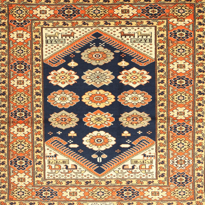 Southwestern Indoor Rug, Square 7'