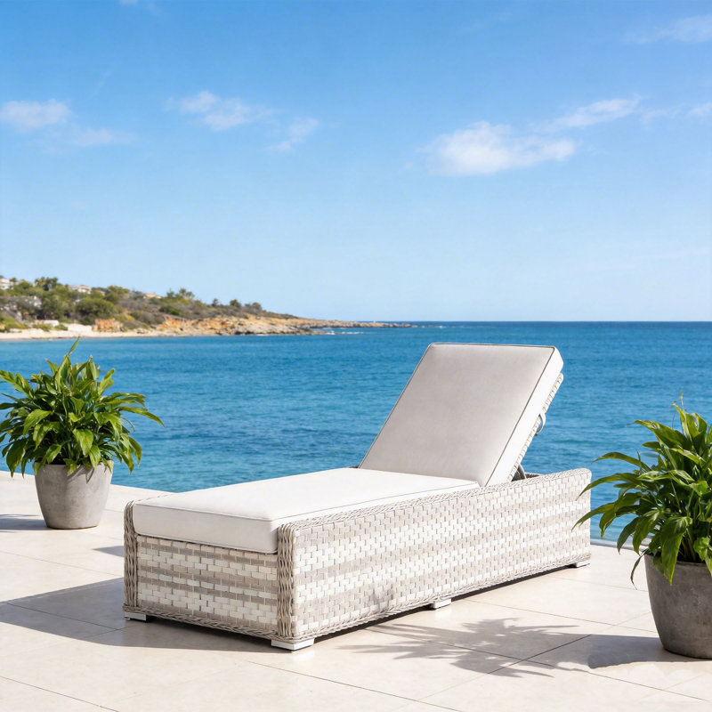 198cm Long Sun Lounger