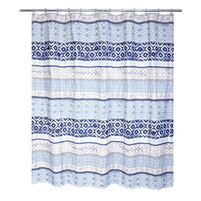 Geometric Shower Curtain