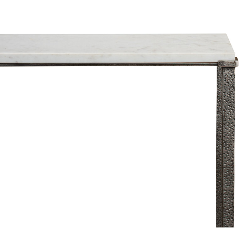 Banswara 36'' W Marble Console Table