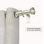 Tringle à rideaux simple 5/8 po avec embouts Chiodo-1651591422-1651591420