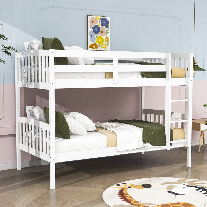 Lit superposé simple Daetyn par Harriet Bee, Blanc