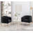Mariantonietta Velvet Barrel Chair-914736373