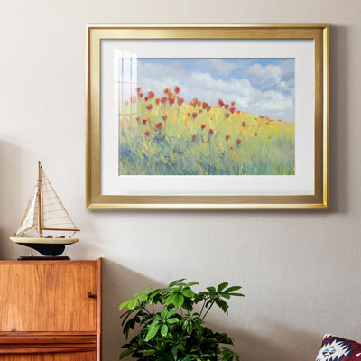 Summer Breeze Meadow I - peinture encadrée
