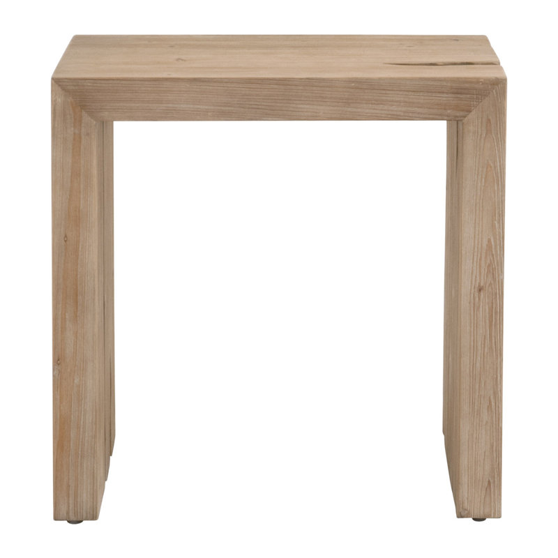 Avigdor Solid Wood Top End Table