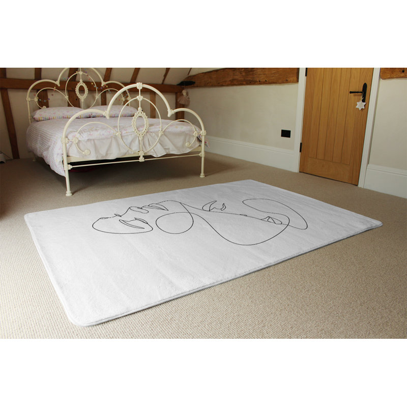 Jaiden-John Shag Area Rug, Rectangle 80 x 150cm