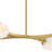 10-Lights  Adjustable Modern Linear Branch Chandelier-123162533