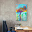 «Pink Flamingo» par Dean Russo, art mural sur toile-1258926624