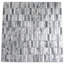 12 in. x 12 in. Grid Marble Tile-79872554
