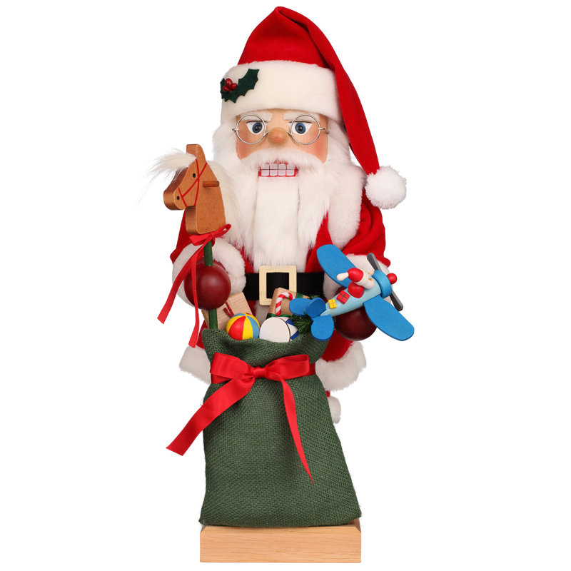 Santa and Toys Nutcracker