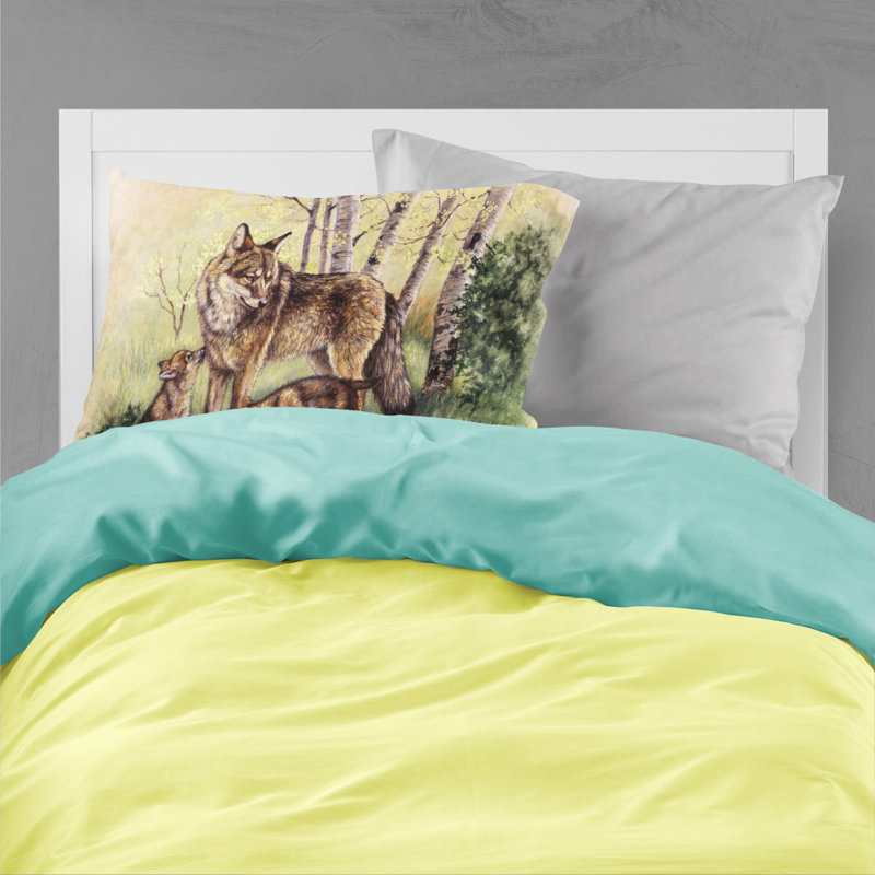 Taie d’oreiller wolves loup