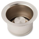 3-1/2" Brass Kitchen Garbage Disposal Flange and Stopper