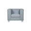 Chaise d'appoint rembourrée Konnor