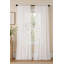 Rideau transparents avec passe-tringle snow pois Borba-1740106504