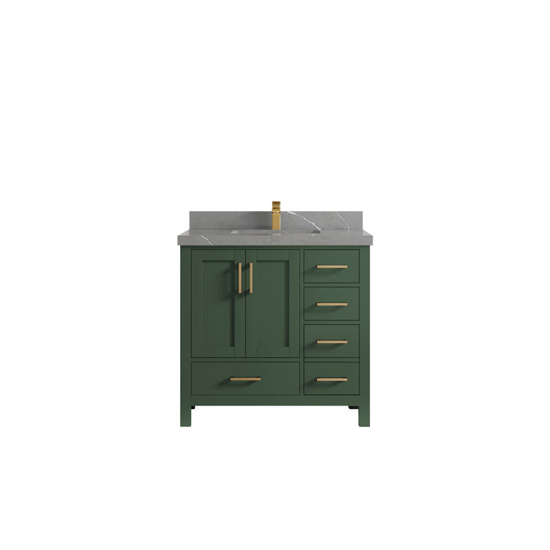 Ensemble de meuble-lavabo simple 36 po Malibu