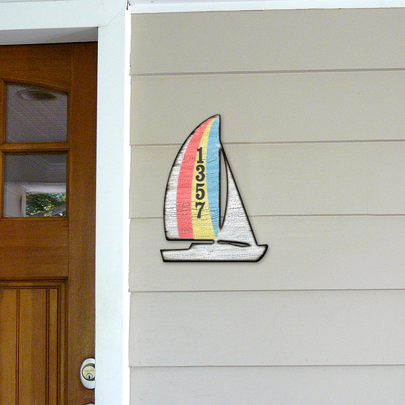 Porte de boîte aux lettres murale Yacht House, Oui