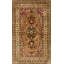 Vintage Silk Chinese Medallion Knotted Rug