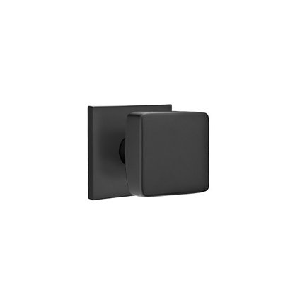 Passage Square Knob with Square Rose