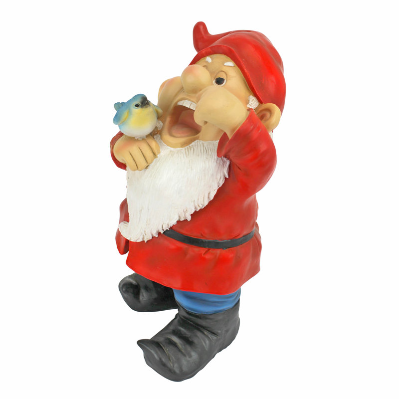 Statue de gnome Gesundheit Gunther qui éternue