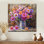 «Wild Garden Charm Of Assorted Bouquets III», art mural en métal Bouquets assortis