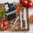 Farberware 15-Piece Stainless Steel Textured Grip Stainless Steel Knife Set