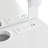 Floating Makeup Vanity Desk With Mirror & 3-Color Lights-35834646