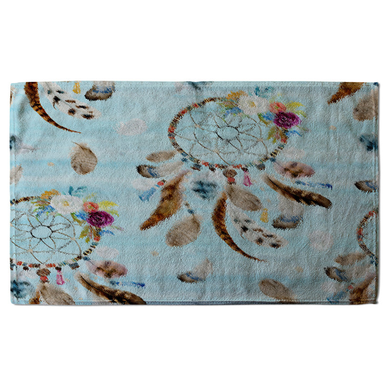 Cotton Floral Tea Towel Kitchen Towel