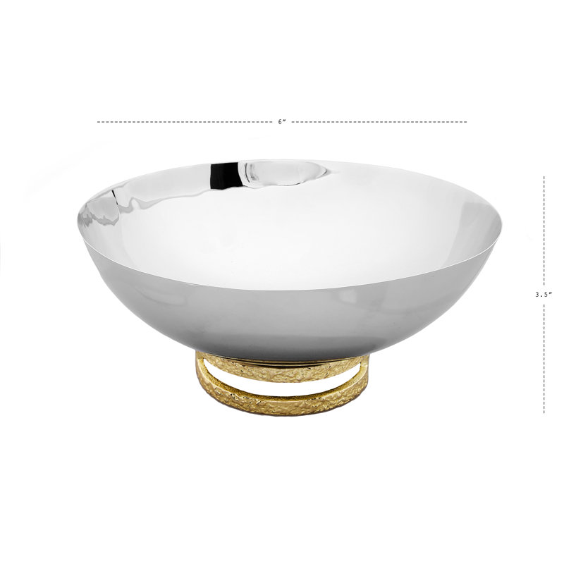 Bol à salade en acier inoxydable de 6 po Kylyn