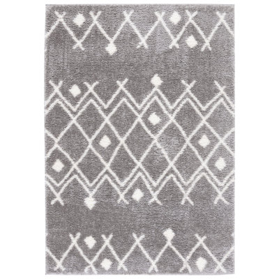 Tahoe Shag Performance Geometric Rug