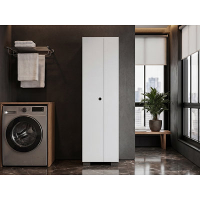 Aarthi Single Storage Cabinet ( 71.3'' H x 20.2'' W x 15.4'' D)
