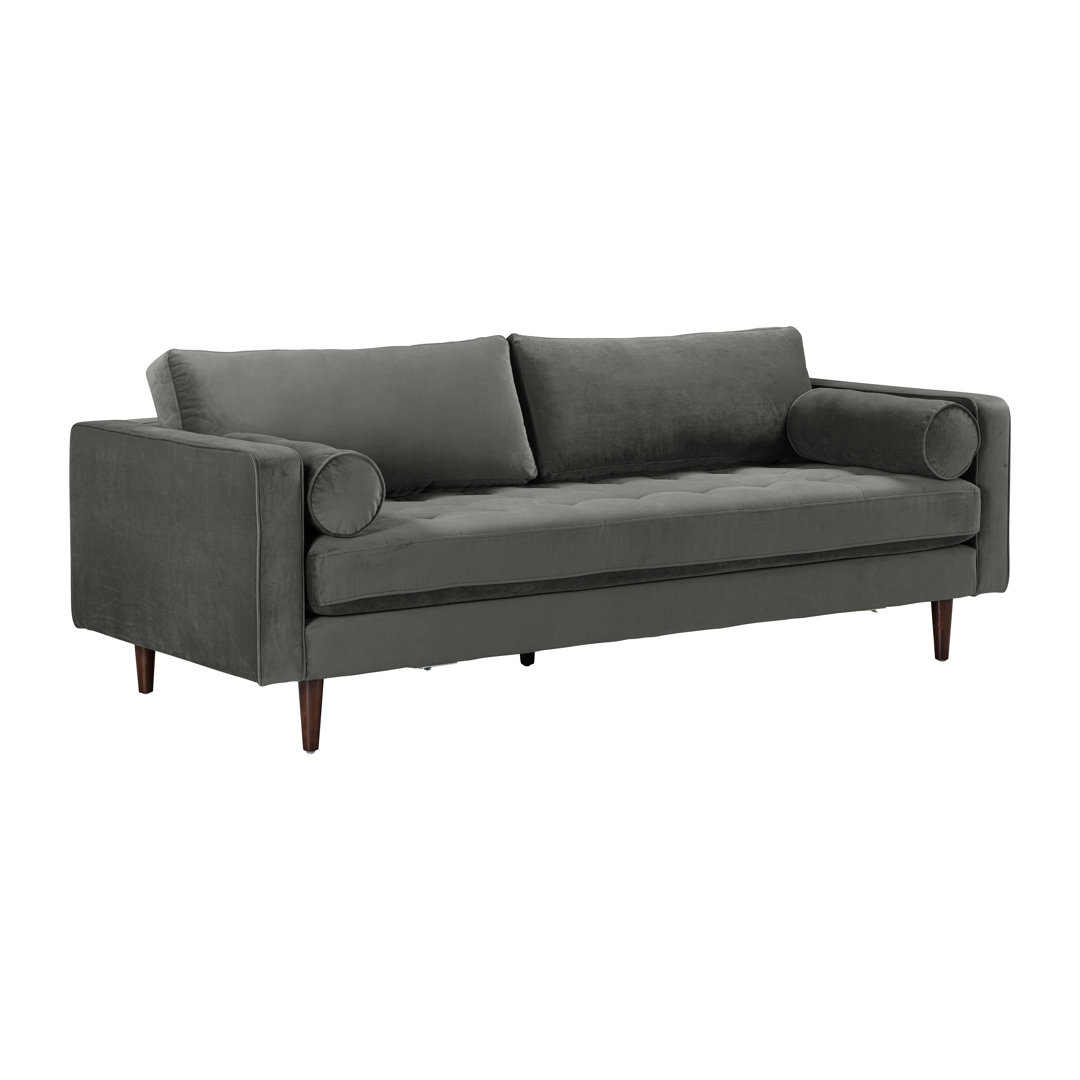 Gateshead Velvet Sofa Ebern Designs 