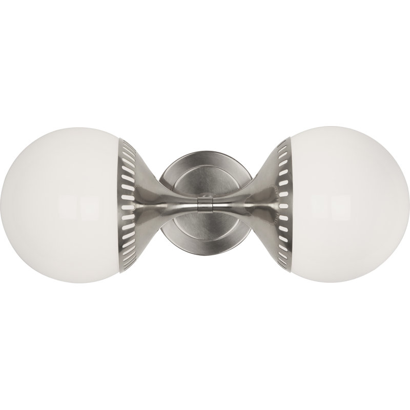 Rio 2 - Light Armed Sconce, Polished Nickel