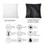 Grey Silver Silk Fabric With A Thin White Stripe - Patterned Printed Throw Pillow-1362552449